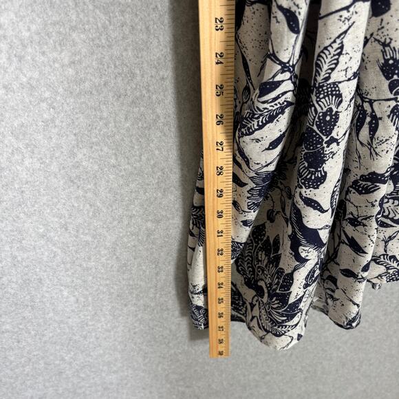 Bucket List Dress Medium Navy Mini Flowy Pocket Feminine Resort Cruise Cover Up - Picture 9 of 12